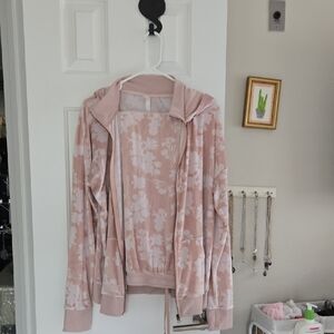 LuLaRoe Cozy Bethany Velour Sweatshirt/Cozy JAX Sweatpants Set